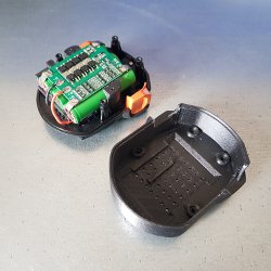 Корпус аккумуляторной
            батареи для шуруповерта